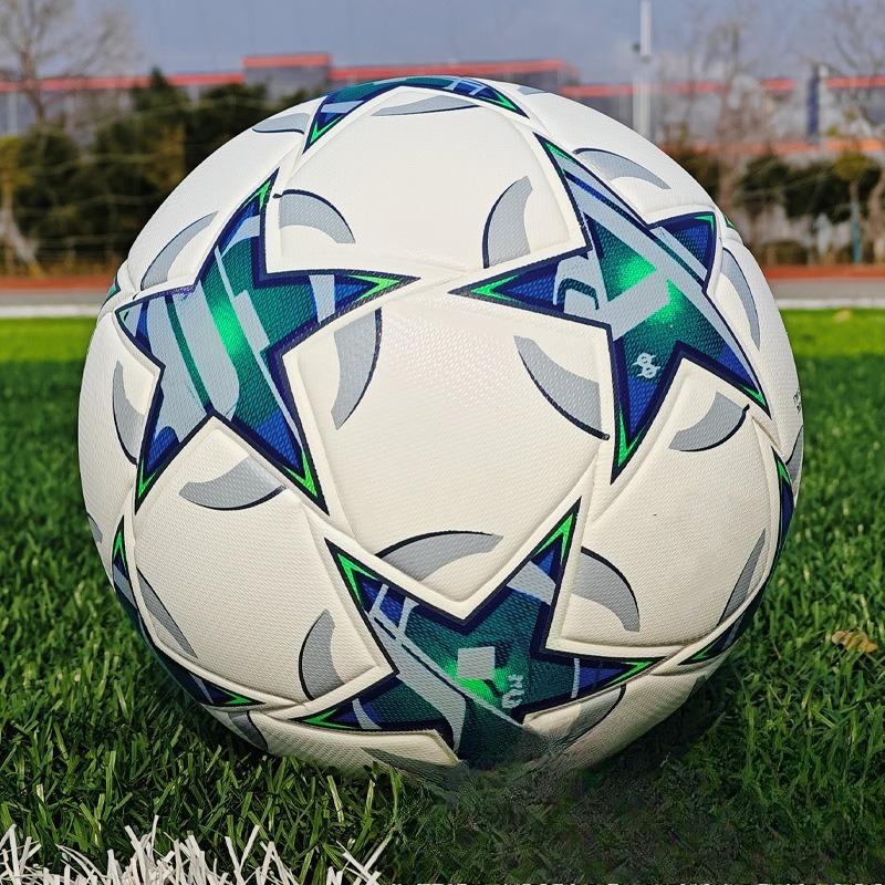 Nová verze Samolepka Modrá Hvězda Špatného Rohu Fotbal Pu Pro Dospělé Profesionální Odolná proti Opotřebení Nevybuchující Tréninková Soutěžní Mladistvý Zkouška