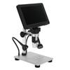 Digital Microscope with Adjustable Stand 7 Inch 1080P HD Display 1200X Magnification Compatible for