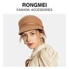 Rongmei spot European and American, autumn and winter Bere top hat, equestrian hat, woolen hat, peaked cap