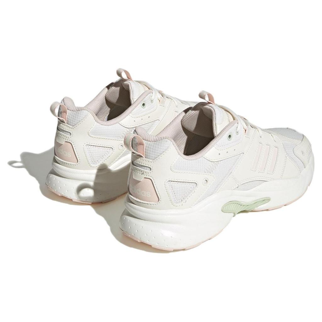 Adidas Neo JZ Runner Comfortable Versatile Non-Slip Wear-Resistant Lightweight Low-Top Casual Shoes Unisex Casual Shoes Pink White IE5547