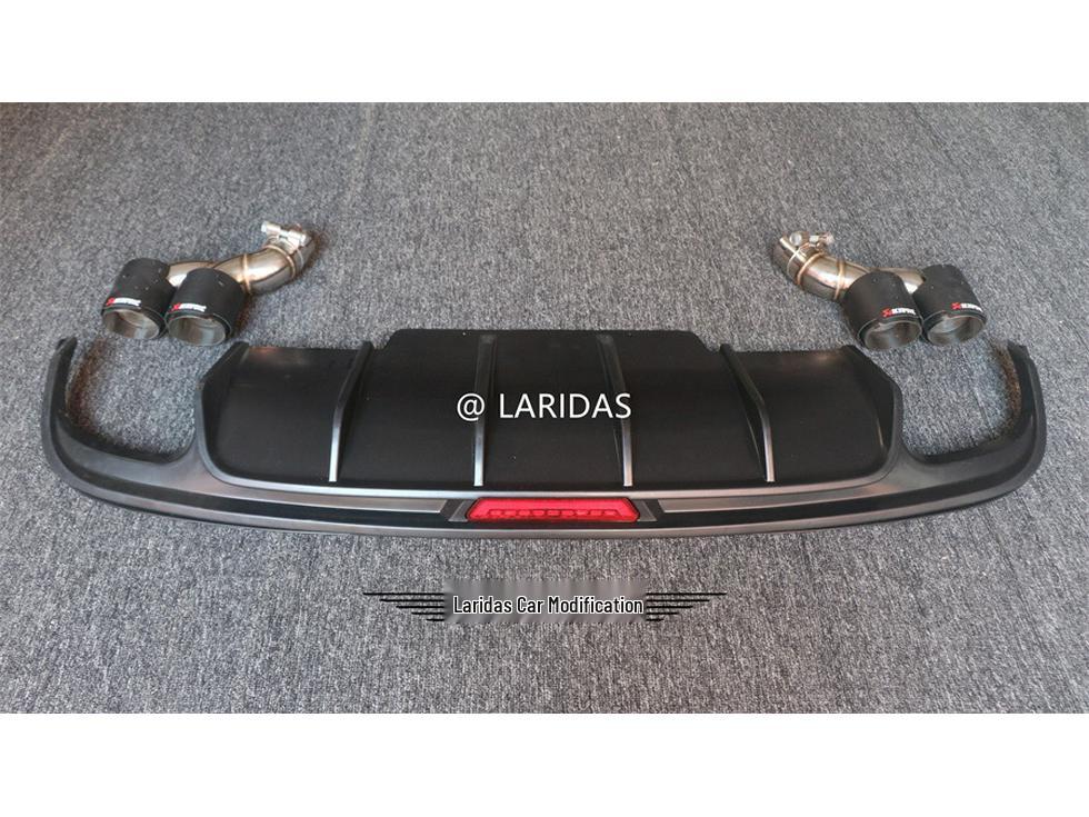 Rear Lip Diffuser Spoiler Kit for 2015-2020 Jaguar XF XFL XE XEL