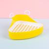 Small Pet Toilet Detachable Triangular Hollow Rabbit Litter Box for Ferrets Hamsters Cats Guinea Pig