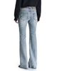 Deketeuumeon Signature Slim Low Rise Flared Jeans Dcwpt006Lblueb