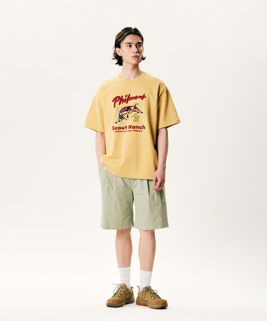 ESPIONAGE Philmont Sr Heavyweight Tee Vintage Yellow