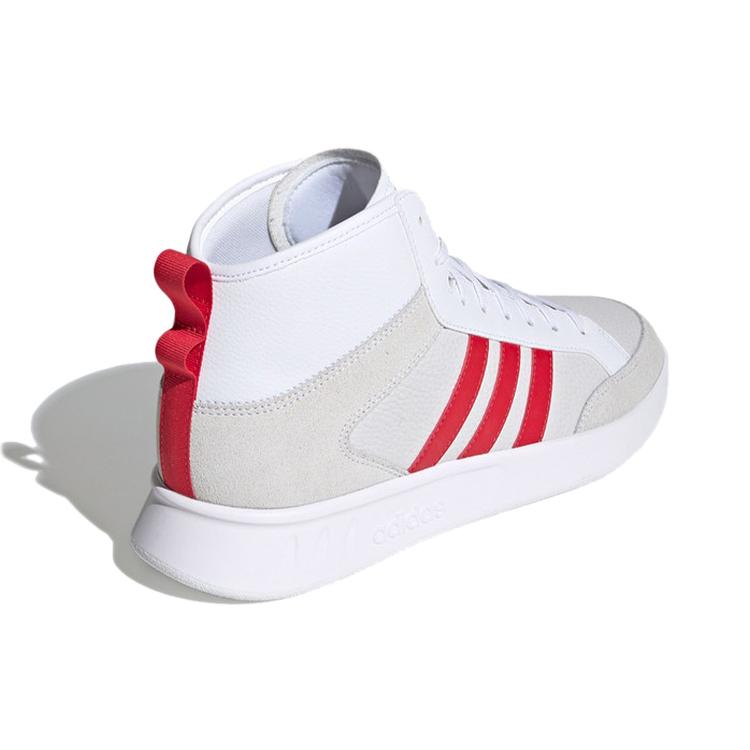 Adidas Court80s Mid White/Grey/Red FY2731