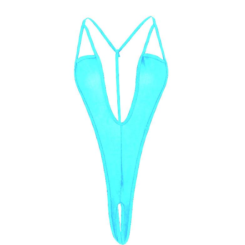 New cross-border sexy lingerie swimsuit for women one-piece with three-point hollow back bodysuitGood product