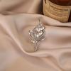 Elegant Pearl Brooch for Women's Suits - High-End Jewelry Pin