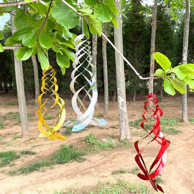 Bird Repellent Spiral Reflector Highly Reflective Wind Spinner Indoor Outdoor Garden Yard Farm Hanging Bird Deterrent Device Decoration