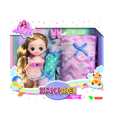 Fiesta de pijamas de Young Business Secret Jouju, juguetes populares para niños coreanos