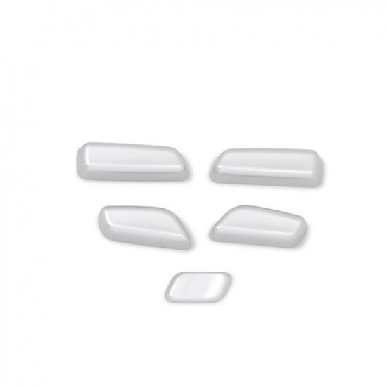 For Mazda CX-5 CX5 KF 2017-2025 Carbon Fiber Seat Adjust Switch Panel Cover Trim