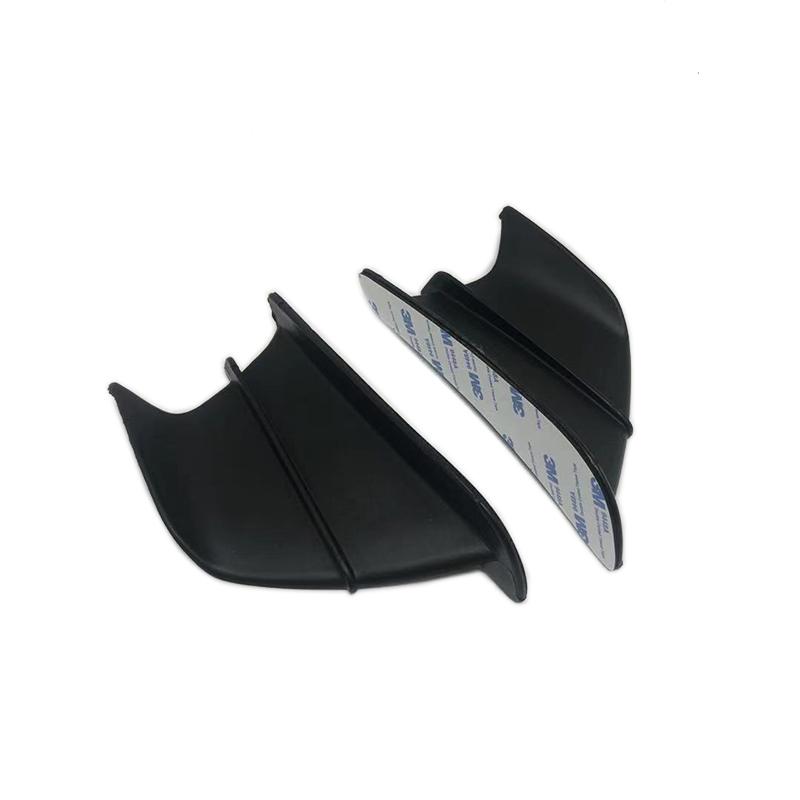 

Комплект аэродинамических крыльев для мотоцикла, спойлер, подходит для Ducati 899 959 1198 1198S 1199 1299 Panigale V4 V4S V4R V2 Supersport чёрный