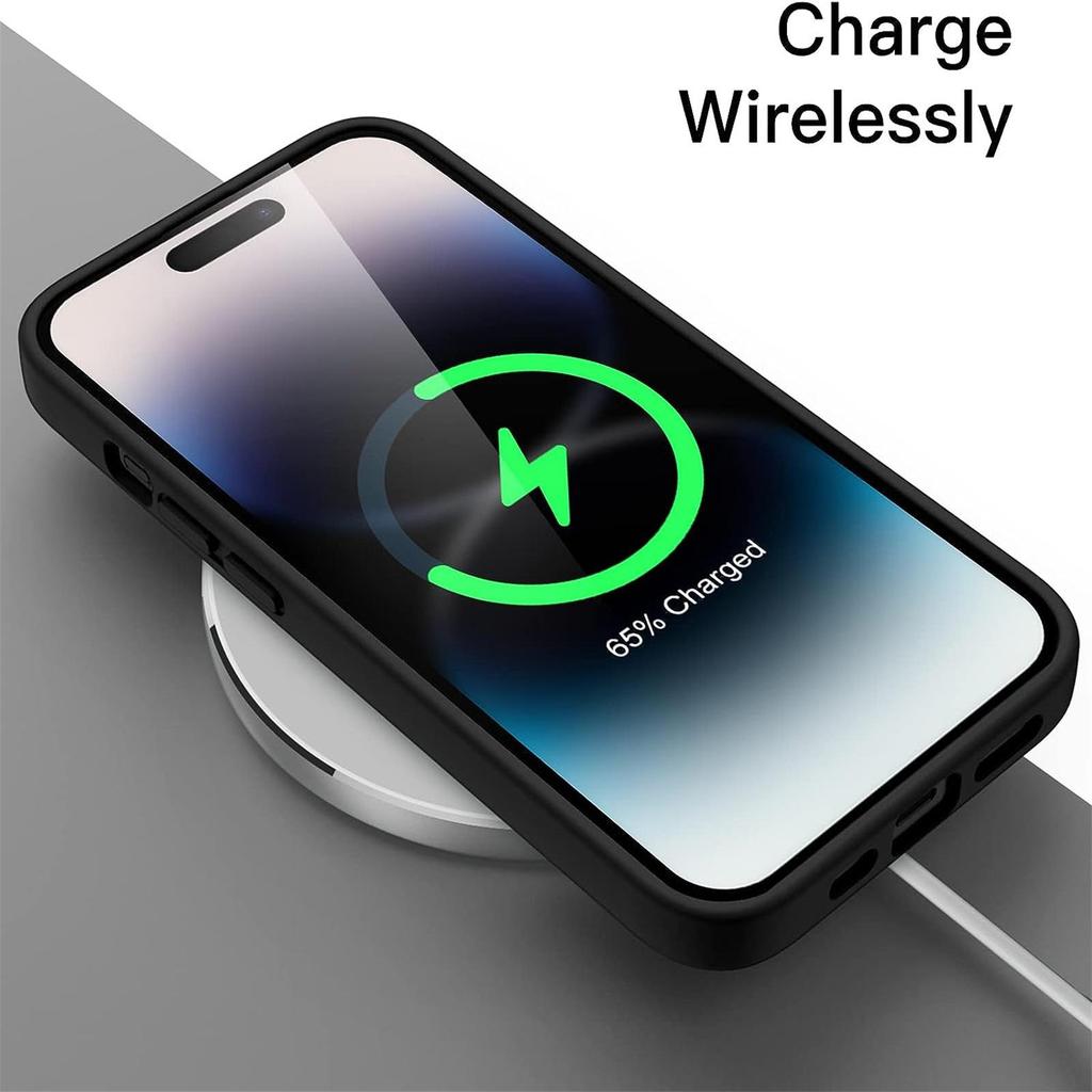 Luxury for iPhone 16 15 14 Pro Max Plus 13 12 11 7 Black Phone Case,Soft TPU Silicone Shell Shock-Absorbing Camera Protection Cover