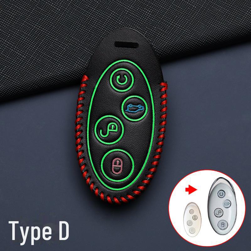 Luxury Key Cover for BYD Cars: Qin, Song Pro, Han, Dolphin, Yuan, UP, Seal & Seagull Models