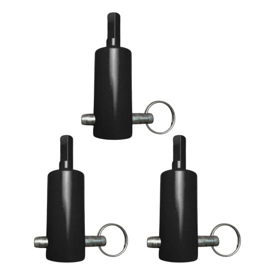 Adaptador de Broca para Macaco de Reboque para Pino de Cabo de 1" Duty Pesado Manivela de Furadeira Elétrica Operação 10x Mais Rápida do Macaco de Reboque com Furadeira Elétrica Compatível