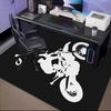 Custom Name Sport Bike  Rug for Living Room, Game Rooms, Office, Bedroom, Floor Mat Playful Design, fan gifts Christmas decor