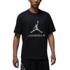 Jordan Dri FIT T Shirts Men's Black Crew Neck Moderate HQ9092-010