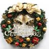 2023 Christmas Wreath: Cross-border Hot Selling 30CM Holiday Decoration for Shopping Mall & Hotel