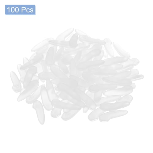 Uxcell Blade Knife Tip Protective Covers, Plastic Knife Guard Sleeves, Knife Blade Tip Sleeve Covers for Kitchen, Clear, 100 Pieces