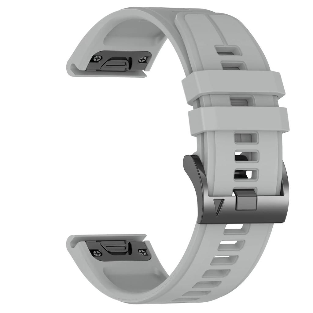 22 26MM Silikon Uhrenarmband für Garmin Fenix8 E Fenix 7 7X 6X 6 Pro 5 5X Epix Gen2 Enduro 3 970 Armband QuickFit Armband