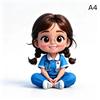 1 Stück Süßer Figuren Schlüsselanhänger 2D Flach Acryl Cartoon Arzt Krankenschwester Schlüsselanhänger Rucksack Hängeanhänger Für Medizinisches Personal Paar