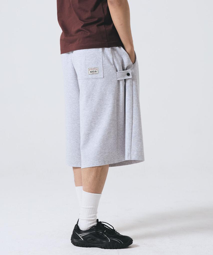 PENDULUM Essentials 3/4 Side Snap Sweat Bermuda Pants (Lr2Pu419)