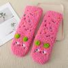 Mid Tube Thickened Floor Socks Plush Fleece Sock Women Soft Sleeping Slipper Socks  Men Women