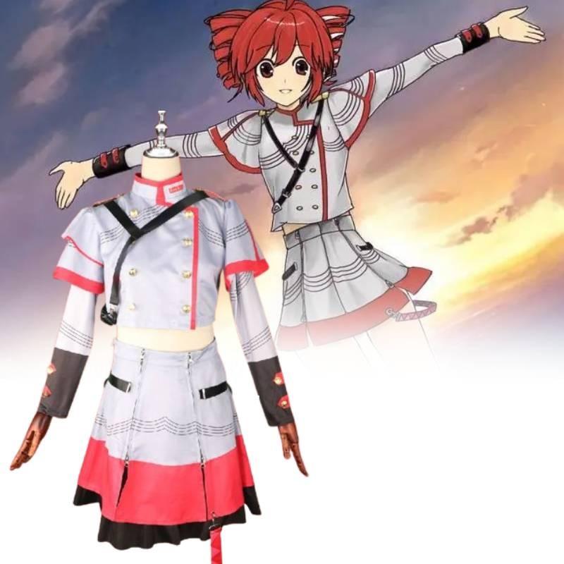 Adorable Teto Cosplay Costume For Girls In Blue And White Sweet Style For Anime Events