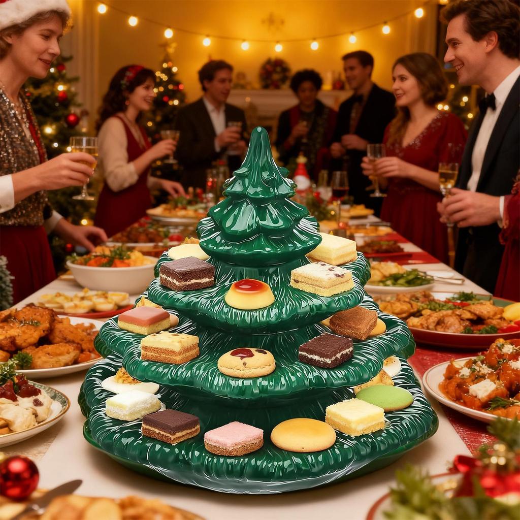 Christmas Deviled Egg Plates Resin Serving Platter Carrier Deviled Egg Tray Container For Easter Thanksgiving Holiday Gatherings