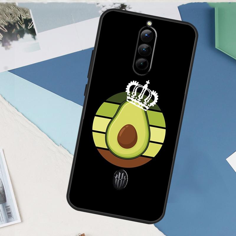 Süße Cartoon-Avocado Fitness-Hülle für ZTE Nubia Red Magic 11 10 9 8 8S 9S 10S Pro Plus 6 7 6S 7S Pro 5G 6R 10 Air Cover