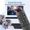 Replace AKB75595361 Remote Control Use for LG Sound Bar SL4Y SN5Y SL5Y SN6Y SL6Y SN7CY SPL5B-W SPN5B-W SPH4B-W SPJ4M-S S65S3-S