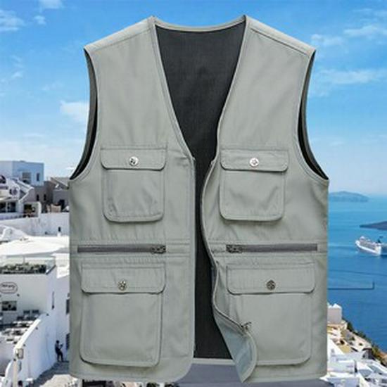 Women's Lightweight Seven-Sleeve Cotton Vest with Velvet Lining - Cozy Home or Outdoor Wear
