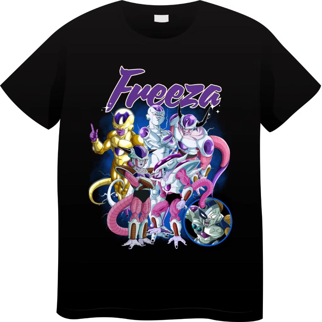 2026 New Dragon Ball Japanese Anime Mens and Womens Summer Tshirt Harajuku Retro Shortsleeved Loose and Casual Style