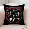 B-bon Jovi BAND SINGER Pillow Case Pillowcase, Double-sided Printed, Sofa Cushion, Bedroom Headboard Pillow