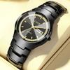 LIGE Top Brand Luxury Elegant Women Watch Ceramic Ladies Watch Waterproof Clock Week Calendar Fashion Quartz Relogios Masculino