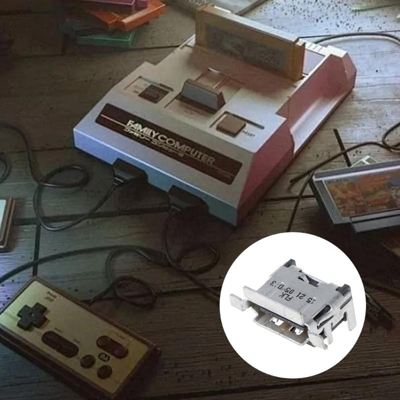 Socket Interface Plugs Connector for Game Console Replacement Port Socket Interface Connector