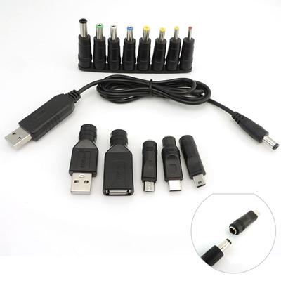 USB 5V la DC 5V 9V 12V Micro USB Mini 5pin tip C mascul femela Plug de linie de alimentare Step UP Cablu adaptor convertizor q1