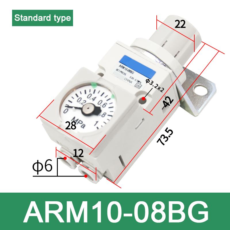 NEW Type ARM10 Series Single Unit Regulator - ARM10F1 ARM10F2-06 ARM10F2-08 ARM10F2-20BG Electronic Component