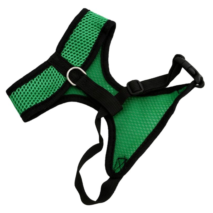 Adjustable Dog Harness Nylon Mesh Vest Harness For Dogs Pets Collar Pets Chest Strap Leash Vest Rope