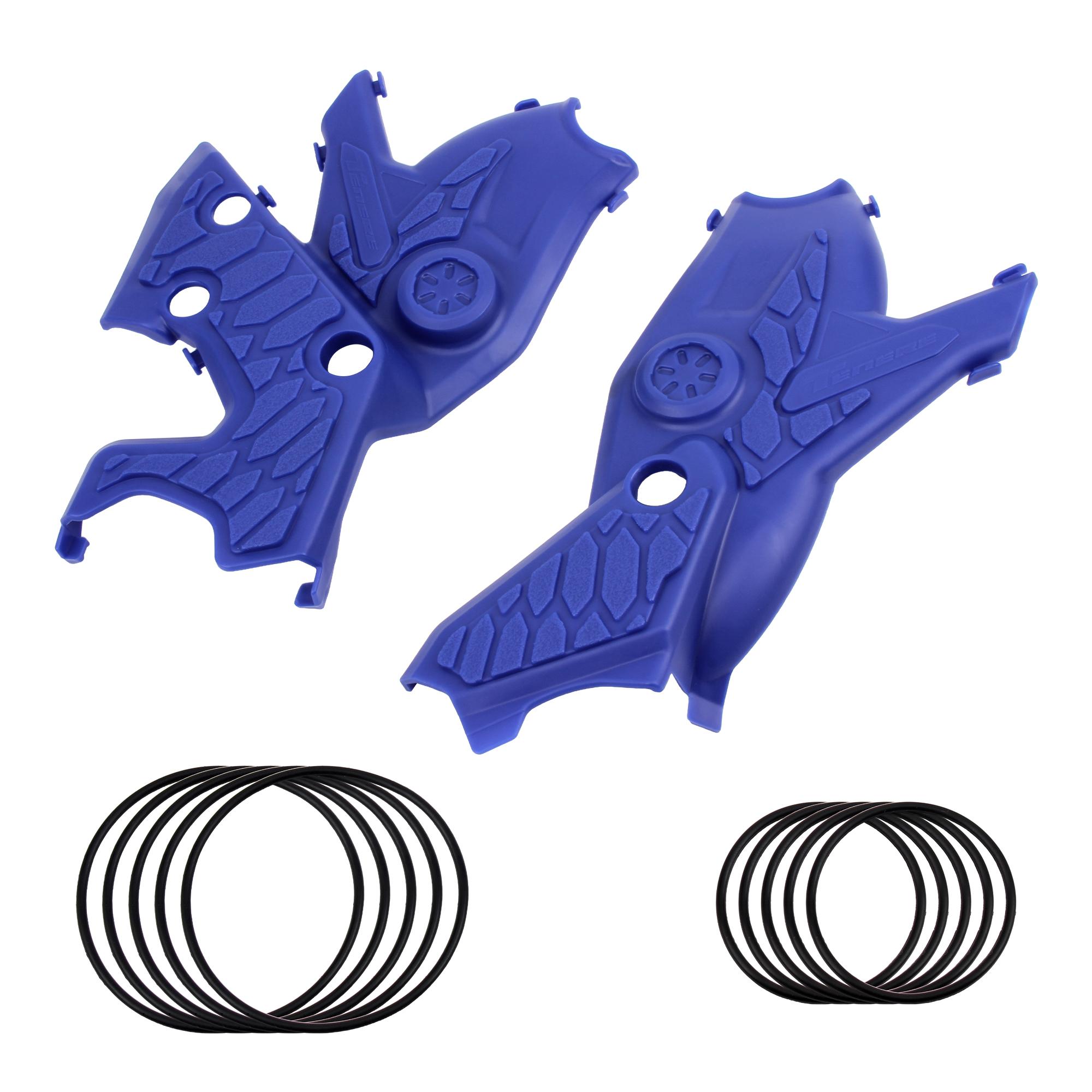 

For Yamaha Tenere 700 T700 T7 XTZ700 Motorcycle Bumper Frame Protection Guard Cover Frame Bumper Cap ADV Accessories синий