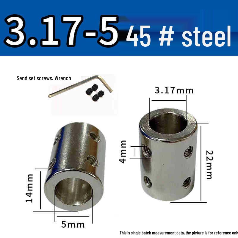 High Torque Coupling Shaft Diameter Reduction Connector Kit 3/456.87/10-12mm