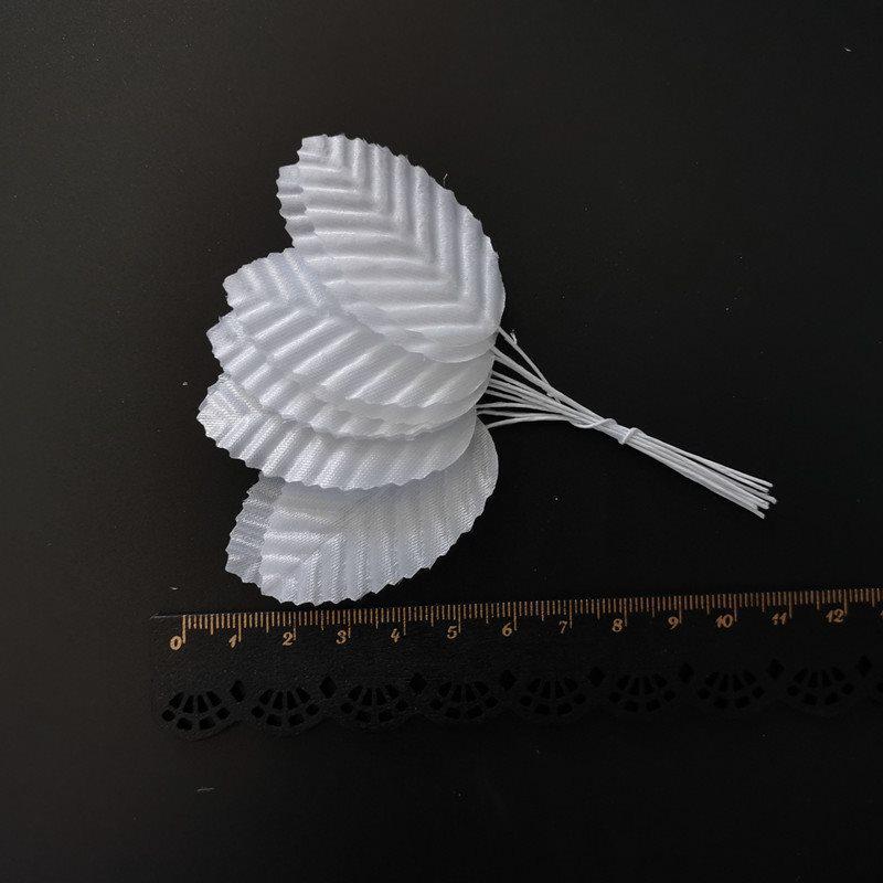 

White Silk Flower Headwear for Weddings and Clothing Decorations