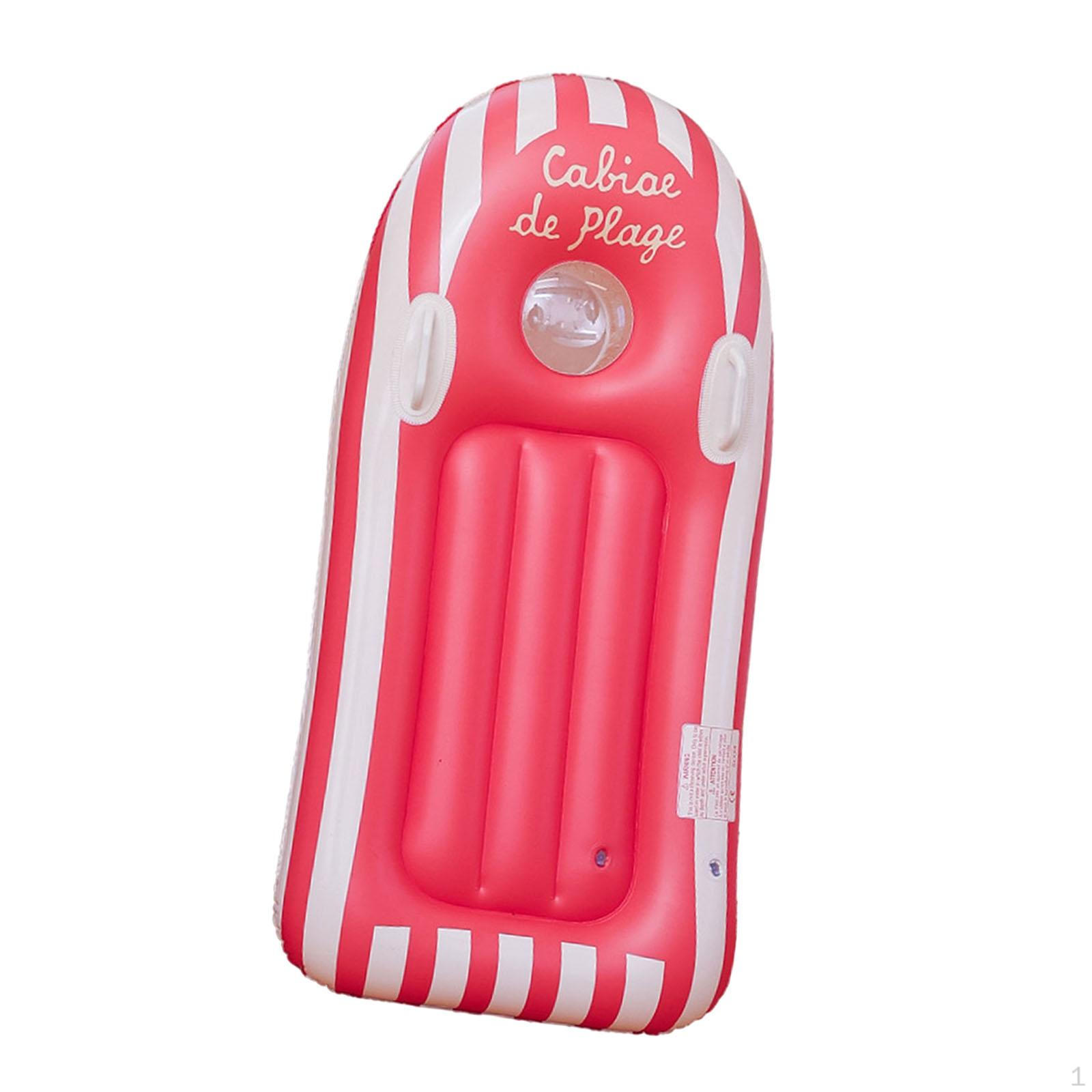 Inflatable Surfboard with Handles for Beach Party Water Entertainment Summer verde