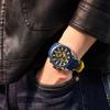 Men'S Watch, Multifunctional Timing Sports Silicone Men'S Quartz Sports Watch 2144
