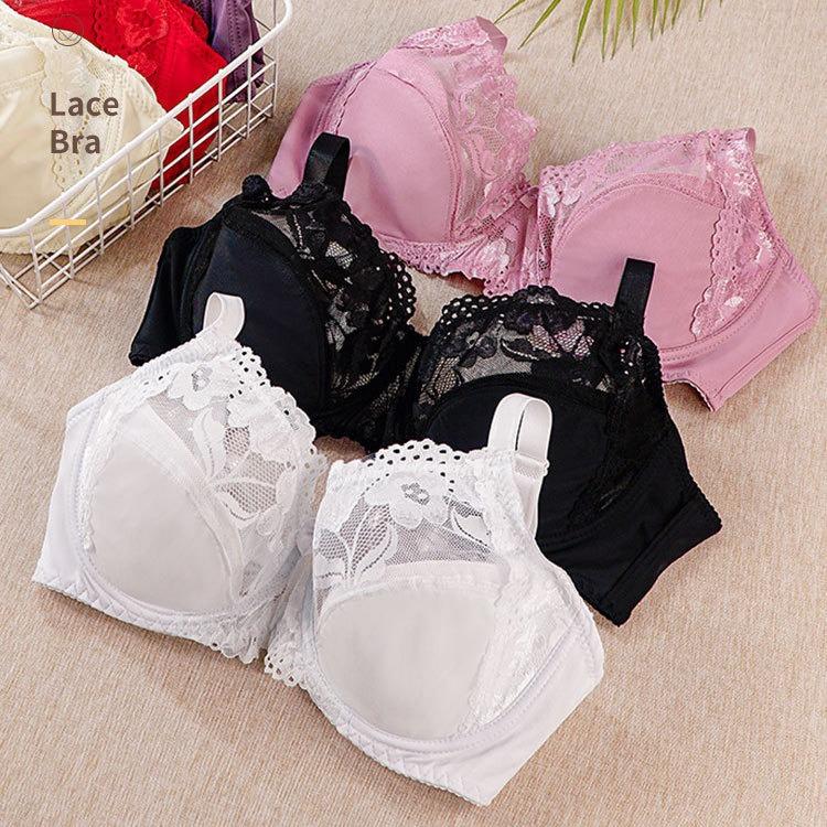 Wind Fashion U-Shaped Large Size Bra Sexy Lace Bra Large Size Women's Bra Underwear Women