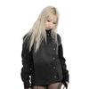 Y2k Fechtjacke Vintage-Waschung Farbverlauf Unregelmäßige Knöpfe Unisex Jacke Gothic Harajuku Streetwear Leinwand Baumwolle Freizeitjacke