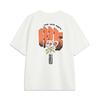 Li Ning LINING T Shirts Men's Ivory AHSV023-1