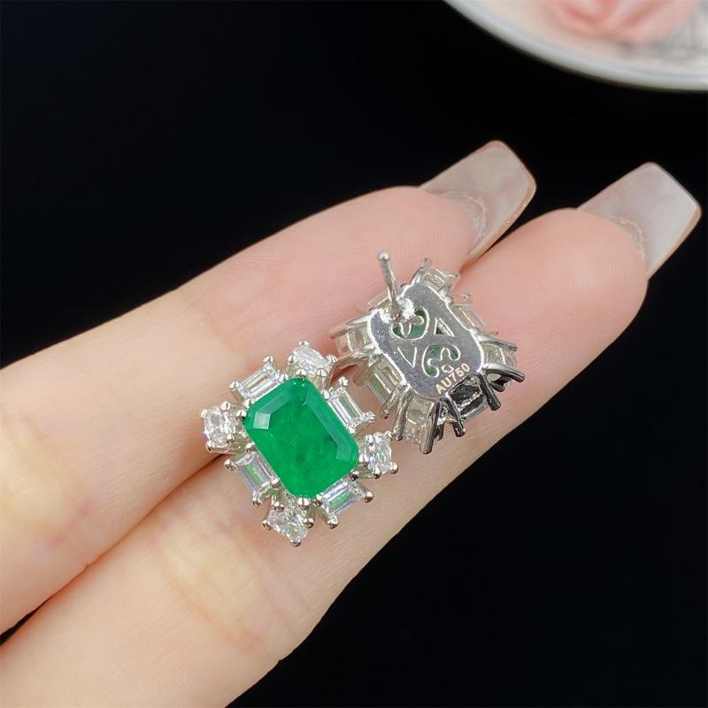 Sace Gems Classic Copper Alloy Zircon Ring Earrings Pendant Necklace Jewelry Sets Wedding Party Gifts