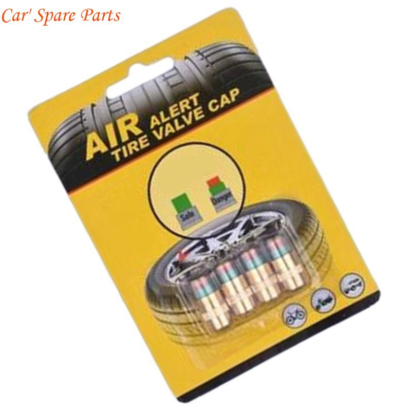 Y4UA Digital Display Auto Car Tire Pressure Gauge Alerts Monitoring Valves Caps External Valves Detection
