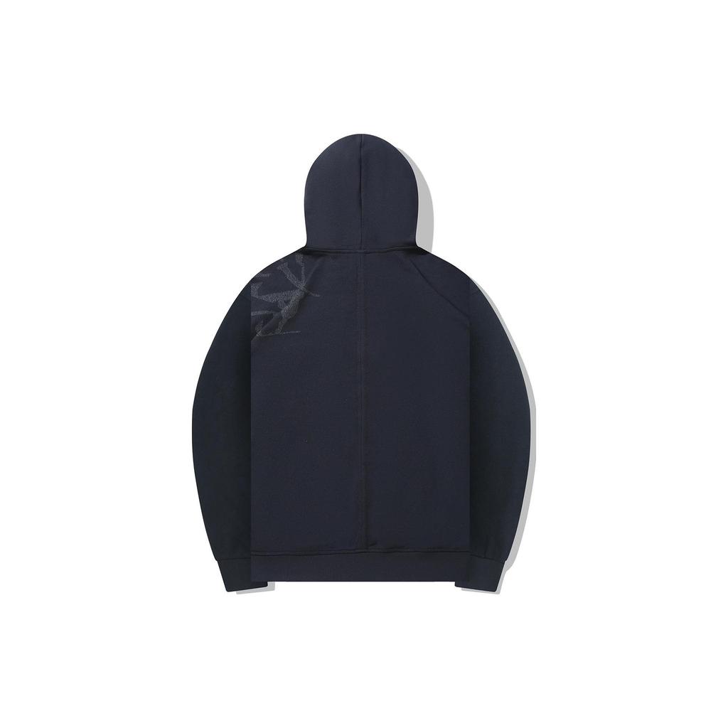 Li Ning Li Ning X Jackie Chan Kung Fu Collection Sweatshirt Men's Charcoal Black AWDT673-2