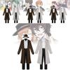 Ērti anime kostīmi spēlētājiem Bungo Stray Dogs Dazai Chuuya Mīksts audums